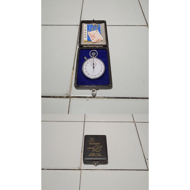 stopwatch analog diamond