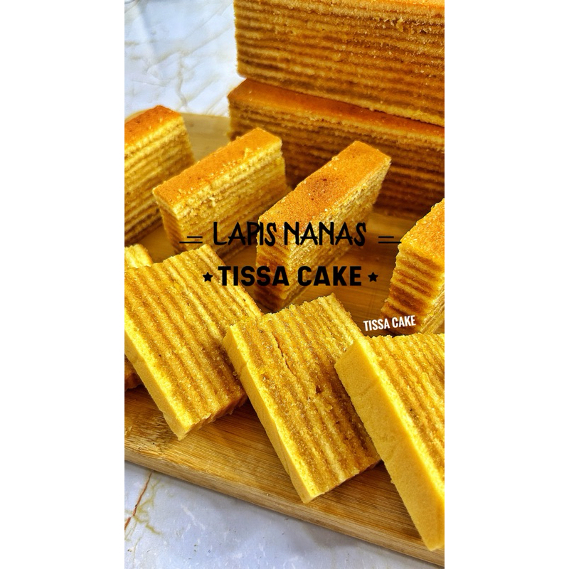 

LAPIS NANAS TISSA CAKE