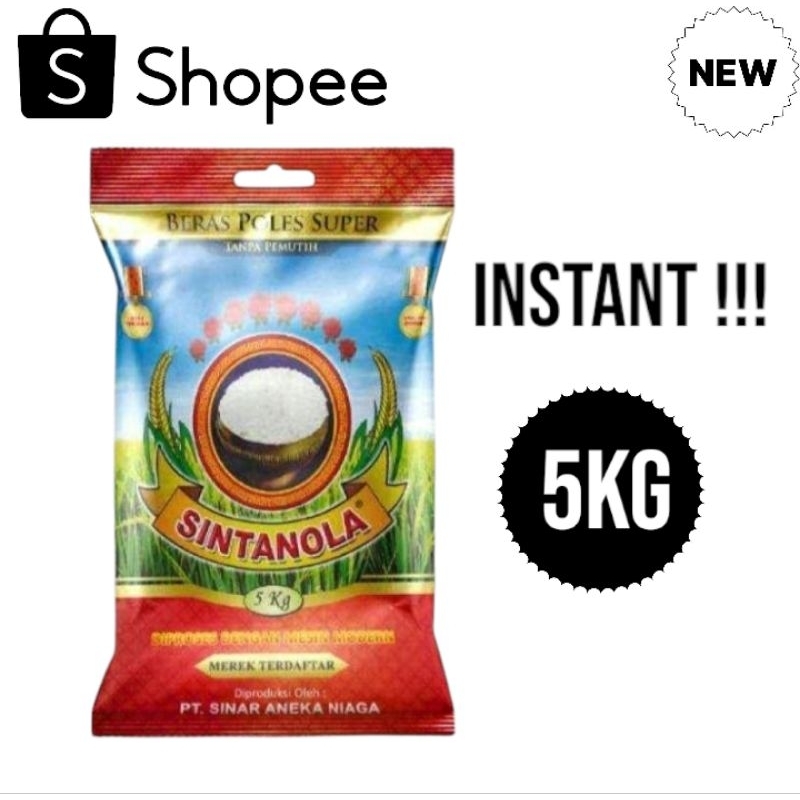 

PROMO!!! BERAS PREMIUM PUNEL MERK SINTANOLA KEMASAN (5KG) | BERAS ENAK PUTIH PUNEL DAN BERKUALITAS