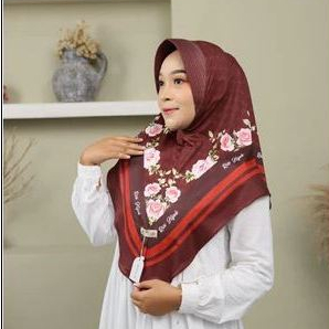 Bergo Instan Daily Jersey Motif Printing Premium / hijab bergo instan pas Jersey motif printing orig