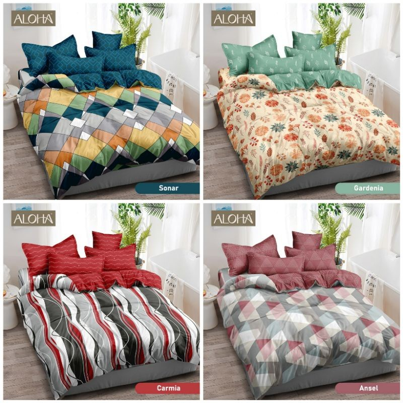 Bed Cover Set Sprei  ALOHA Internal Lady Rose