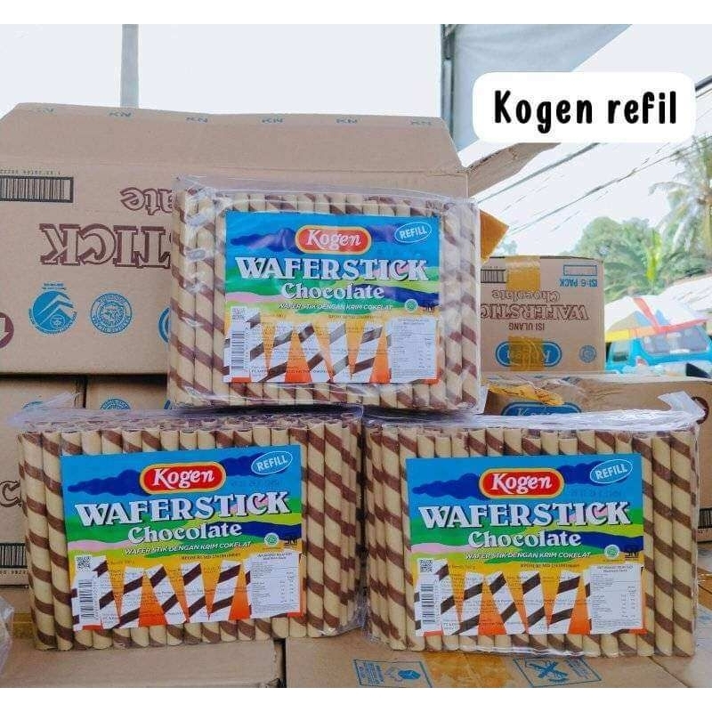 

Kogen Wafers Stick Chocolate Refill 1 karton