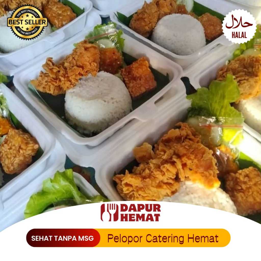 

Dapur Hemat - Paket Nasi Ekonomis Catering Makanan Siap Saji Favorit Semua Acara Viral Terlaris