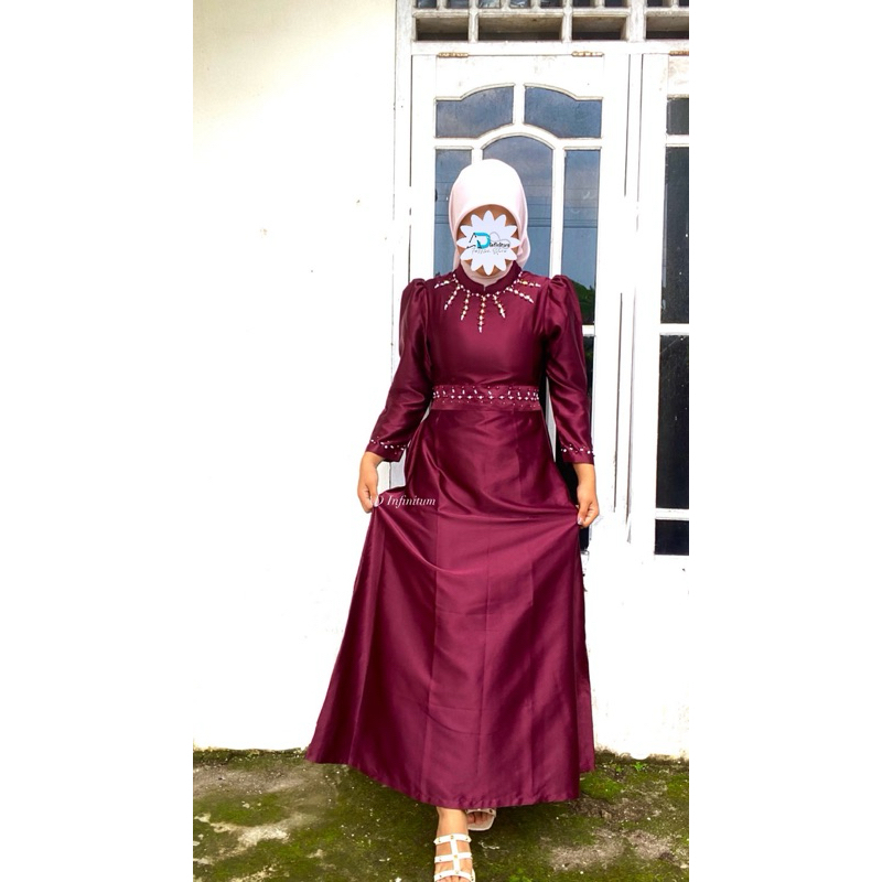 Allegra Series/Dress Kondangan/Dress Slim Fit/Dress Payung