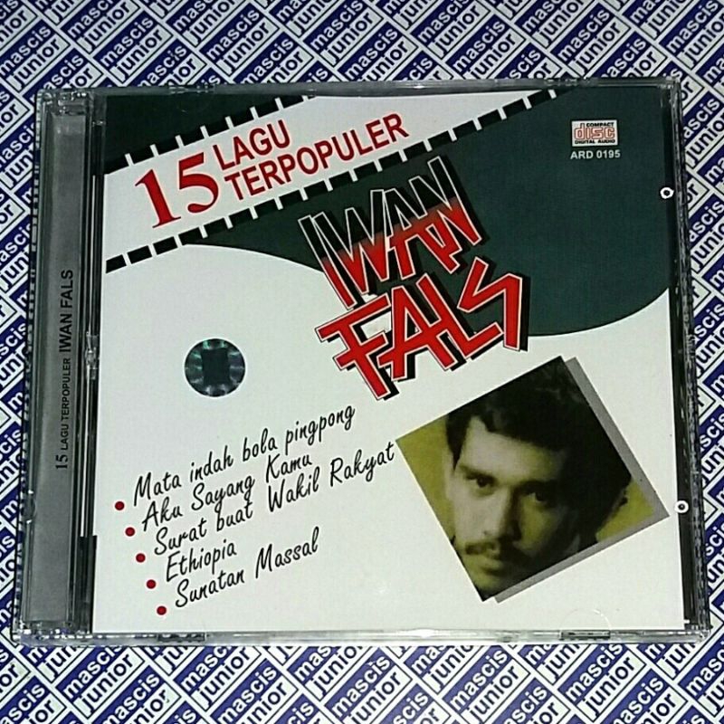 CD Iwan Fals - 15 Lagu Terpopuler . CD ORIGINAL