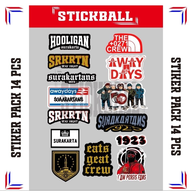 

STIKER SURAKARTANS PERSIS SOLO 1923