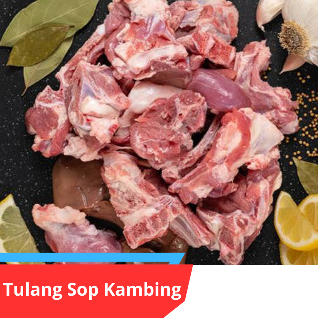 

Tulang Sop Kambing Muda Fresh