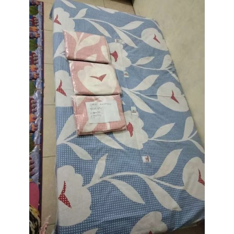 Efel Shop Sprei premium Kahatex Tebal 90x180