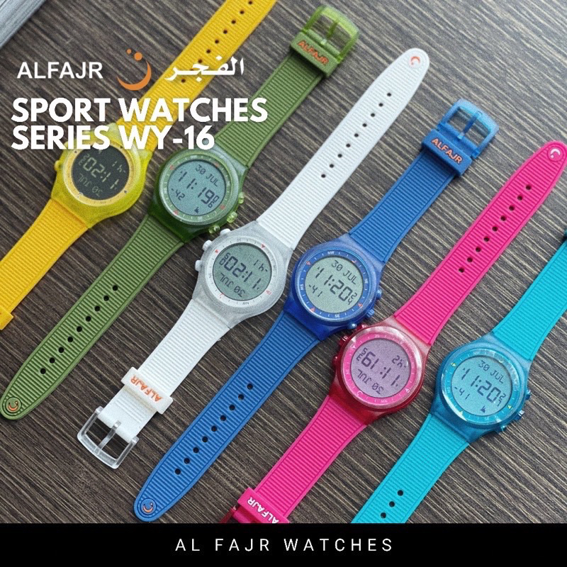 JAM TANGAN AL FAJR ORIGINAL SAUDI | Jam Tangan Al Fajr WY-16 (Sport Watches Series)