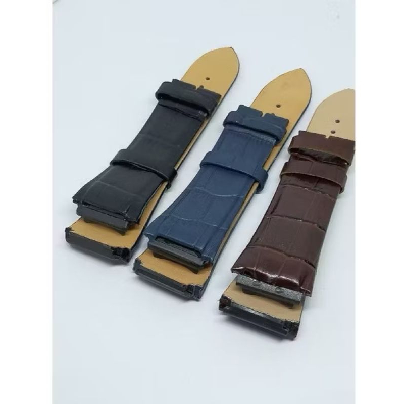 New Tali Kulit Strap Tali Jam Guess W0040G3 Tali Kulit Leather Tali Jam Tangan Guess Rigor