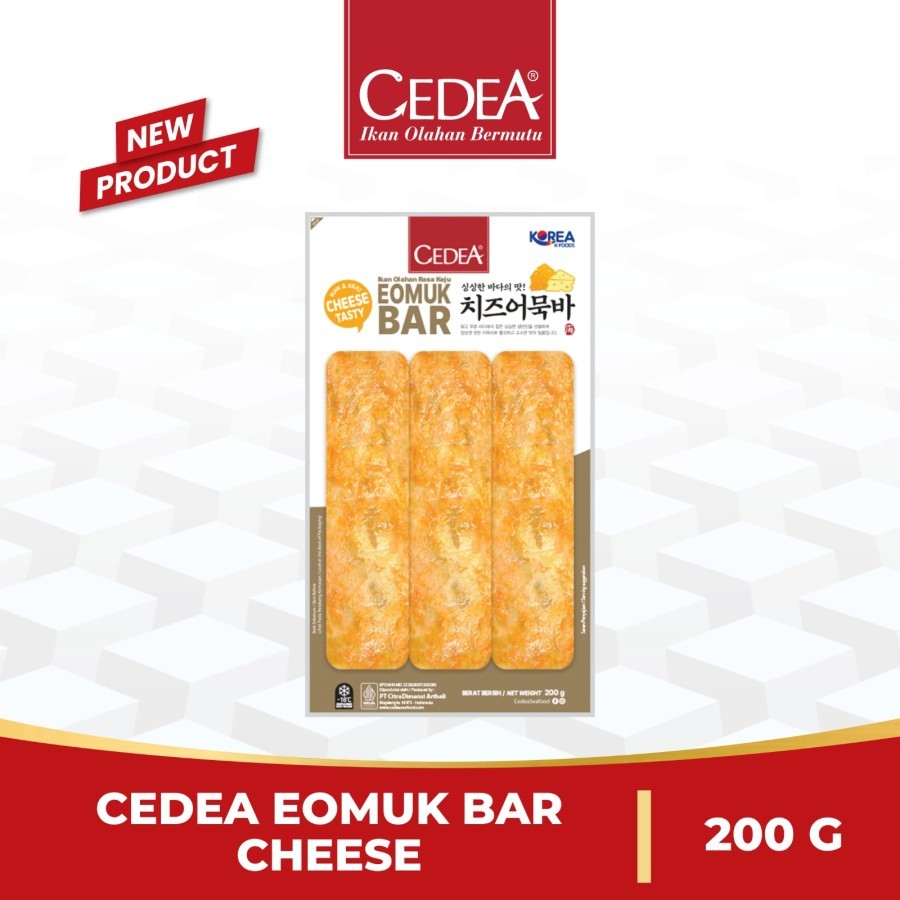 

Cedea Eomuk Bar Cheese 200 Gram | Korean Series Cedea Eomuk Bar Cheese