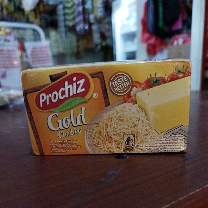 

PROCHIZ GOLD CHEDDAR 160gr