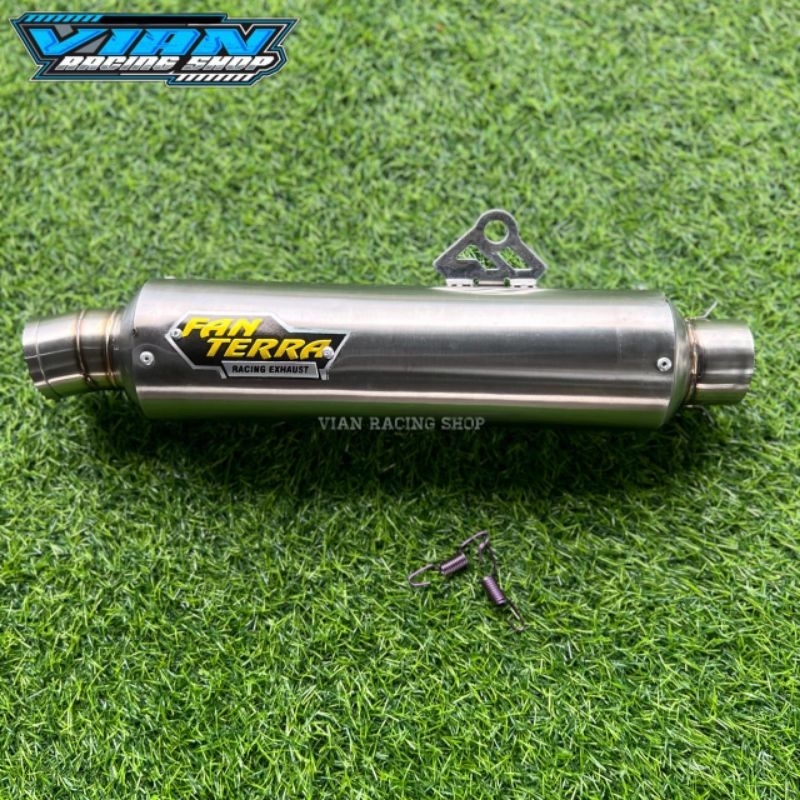 SLINCER FANTERA BAHAN FULL STAINLES SUARA BAS ADEM FREE PIR 2PCS TERLARIS