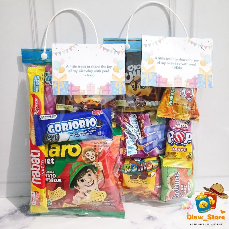 

Termurah Dan Terlaris Paket Snack Ulang Tahun Anak Hampers Ultah Bingkisan Snack Paket Hemat
