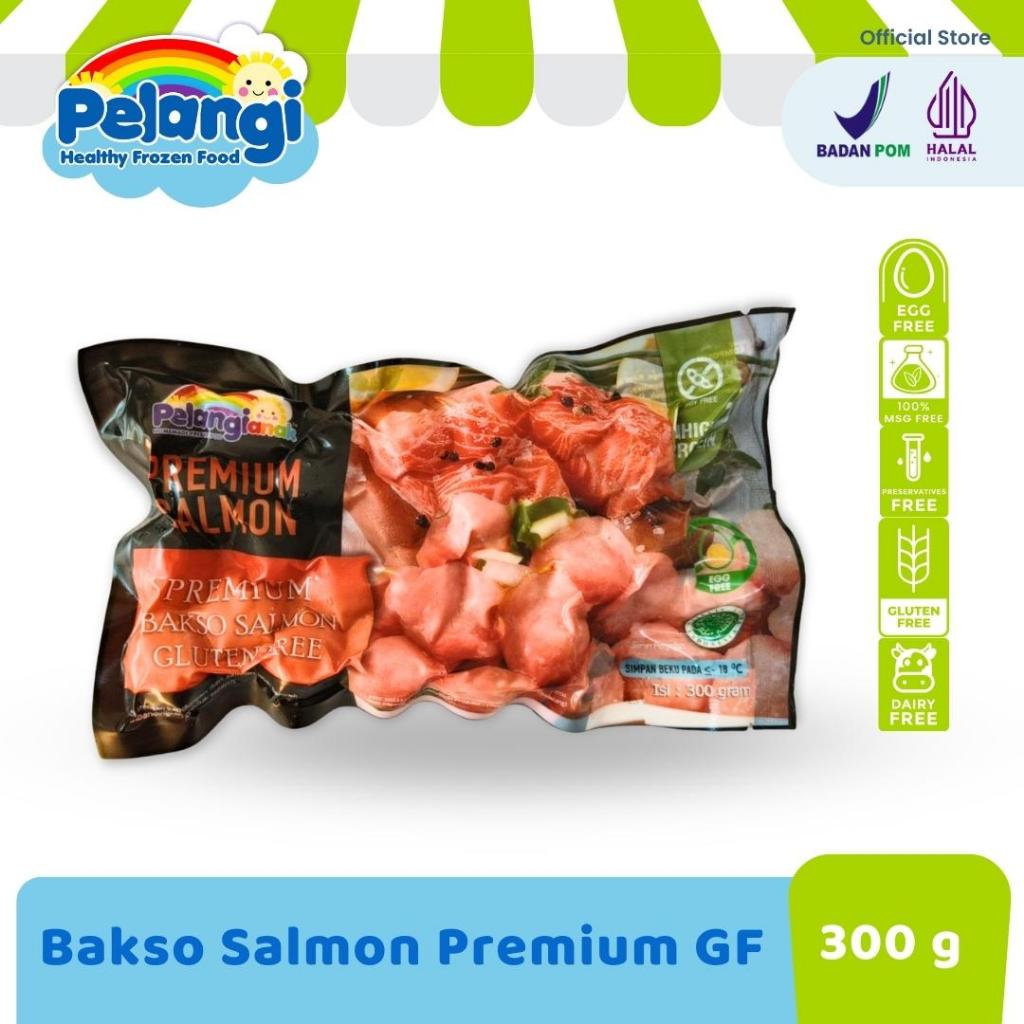 

Pelangi Non MSG/MPASI/Homemade Bakso Salmon Original Healthy 300 gr (24 pcs) [FRZ]