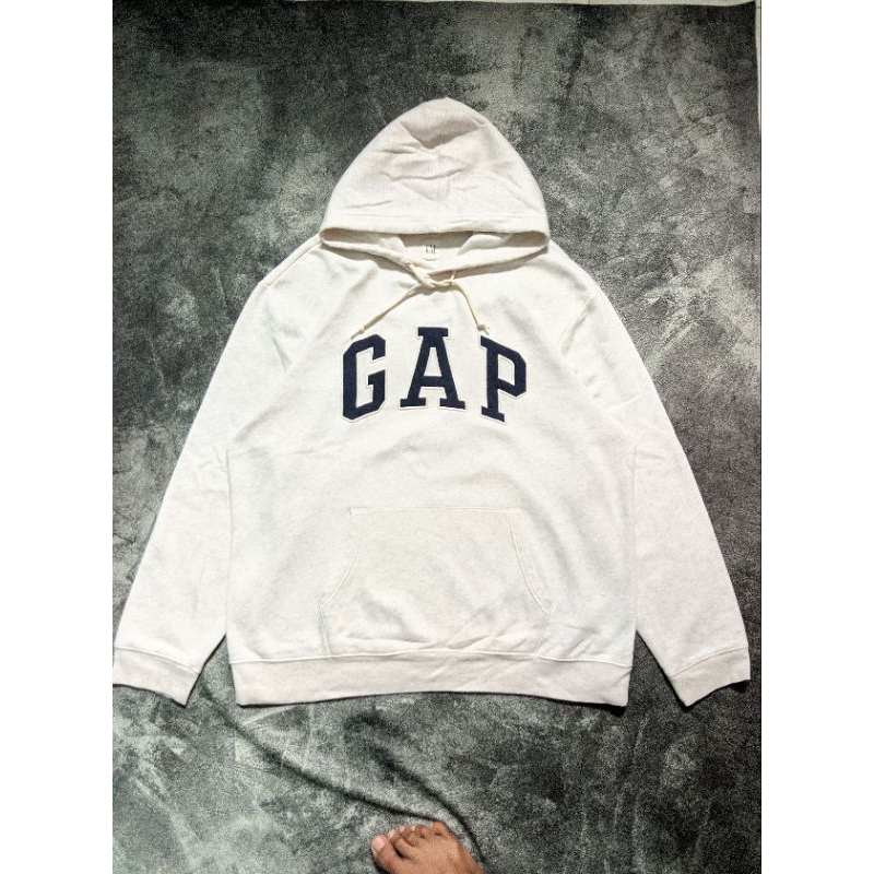 hoodie gap putih