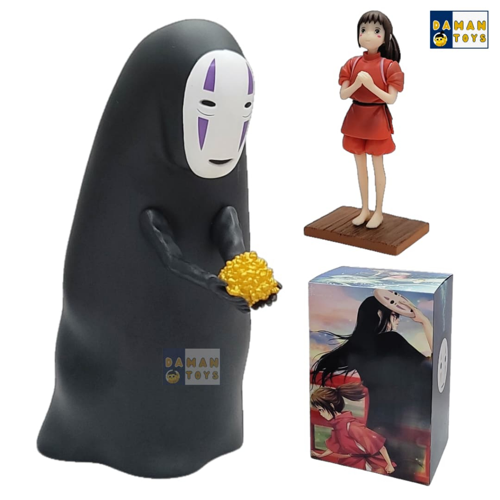 Figure set Spirited Away Kaonashi No Face Chihiro Scene