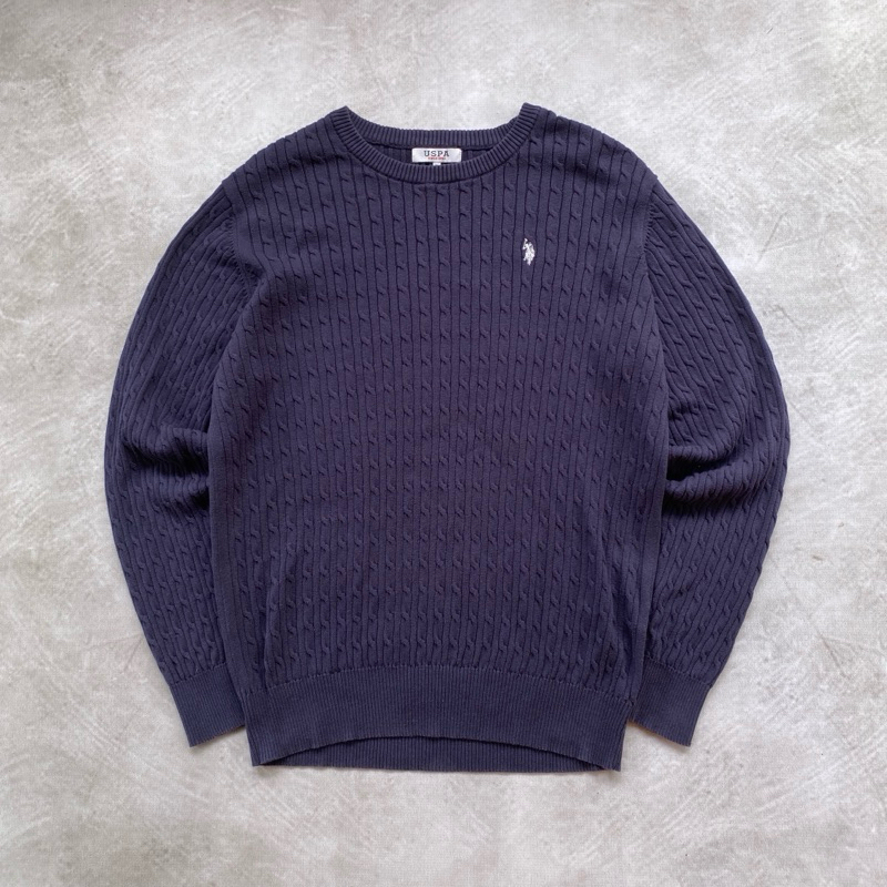 US POLO ASSN Knit Cable Sweater