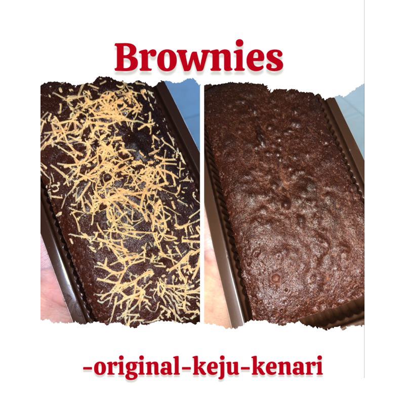 

Brownies OVEN / PANGGANG COKLAT(ORI)-KEJU-KENARI.ENAK DAN WANGI!!