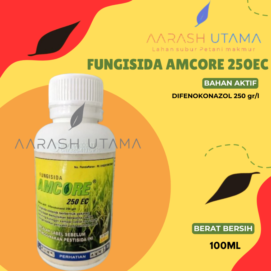 FUNGISIDA AMCORE 250EC / DIFENOKONAZOL 250 gr/l - 100ML