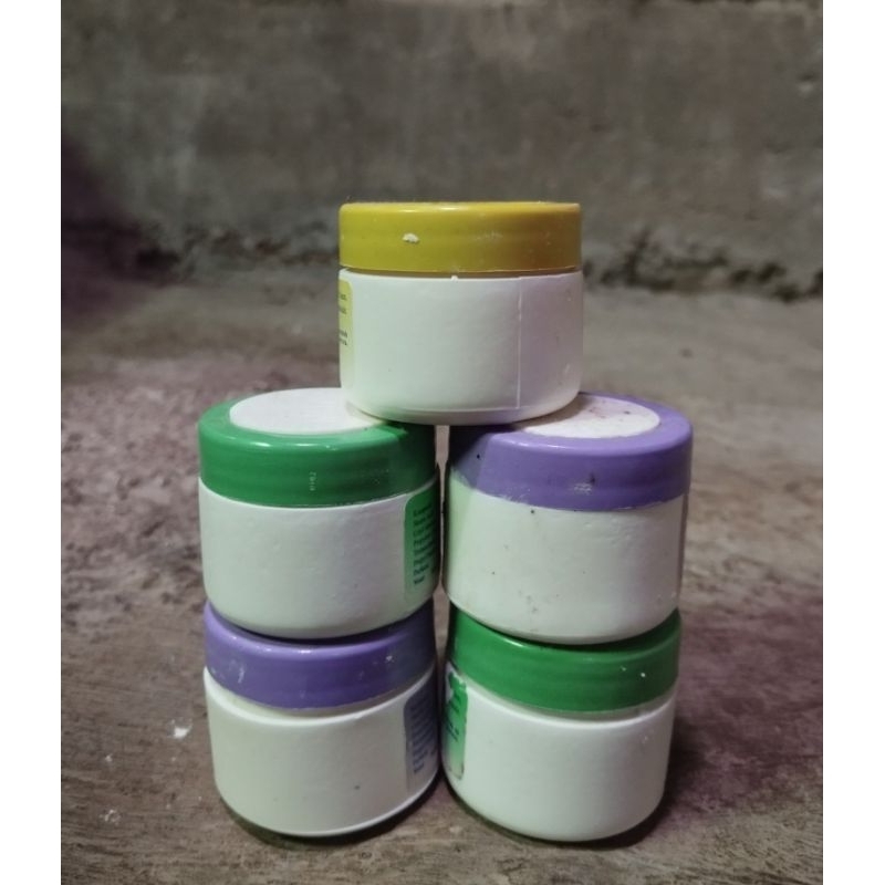 haslin pelembab dan pemutih wajah, 1 paket isi 5pcs