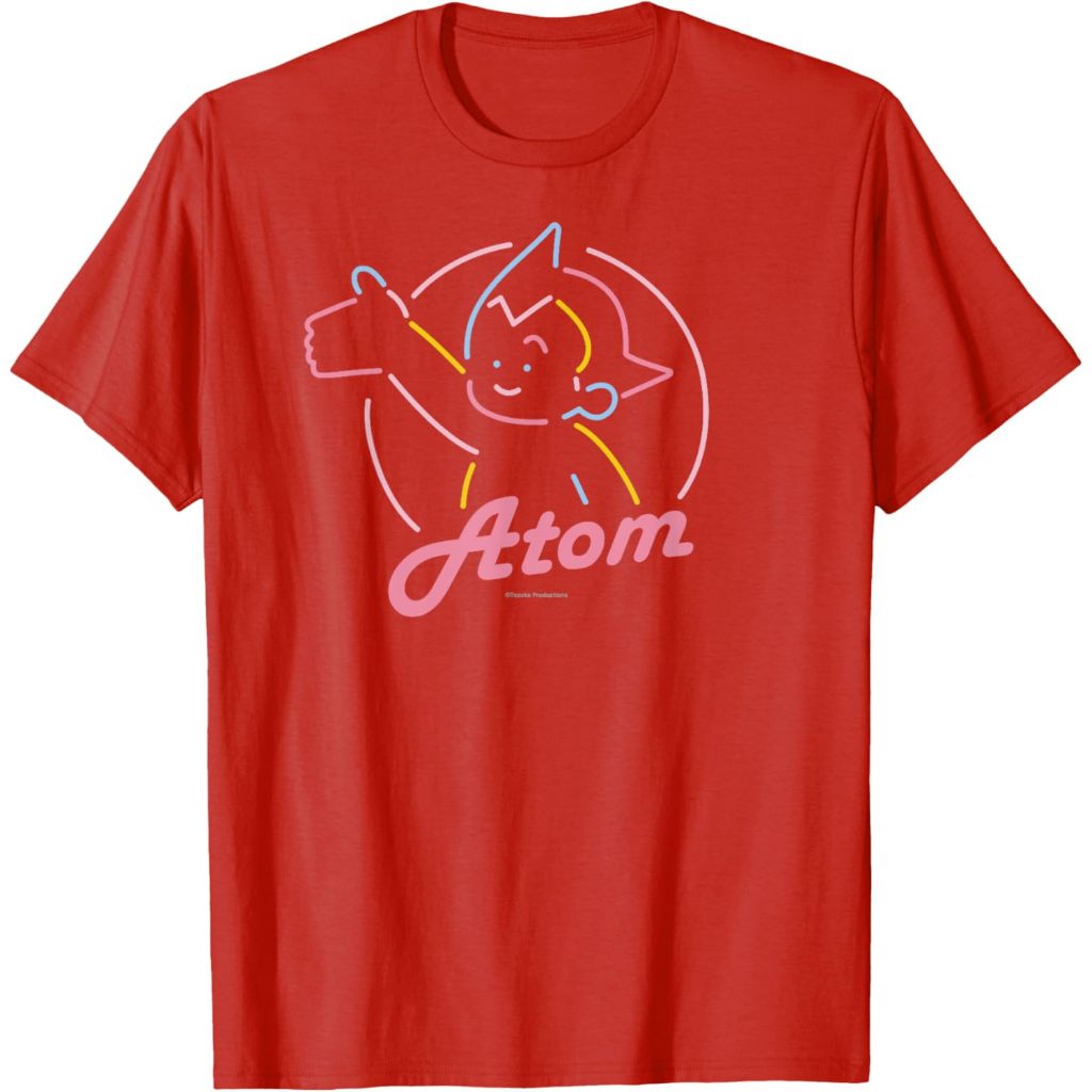 Baju Kaos Anak Astro Boy line(Atom) (C)TEZUKA PRODUCTIONS T-Shirt Pakaian Atasan Fashion Laki Cowok 