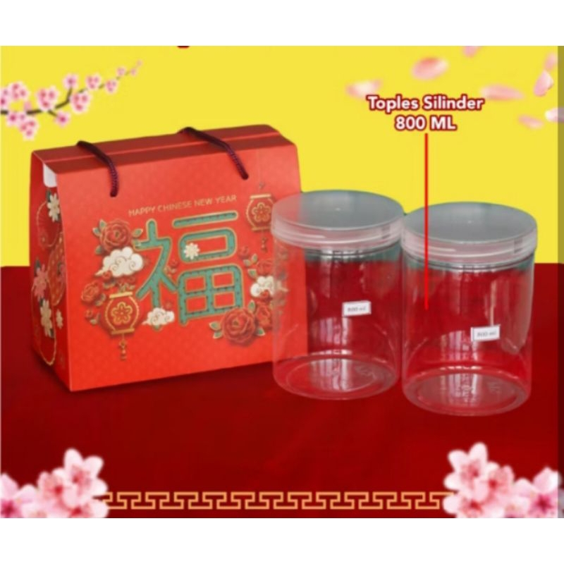 

Paperbag Imlek GABLE BOX IVORY 350gr laminating doff