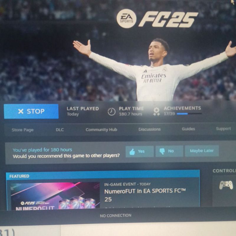akun FC 25 ps4/5  pribadi bukan sharing