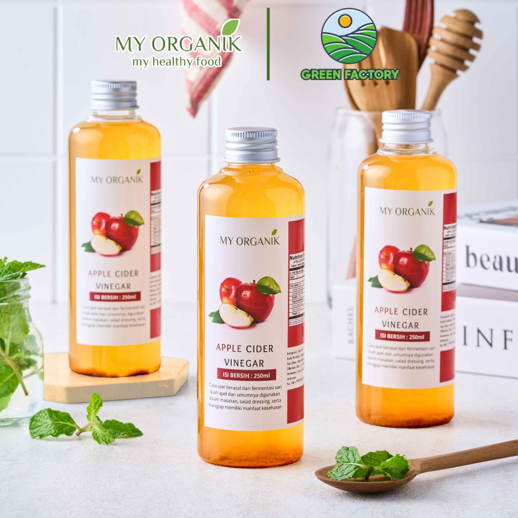 

My Organik Apple Vinegar with Mother Organic Cuka apel vinega with mother