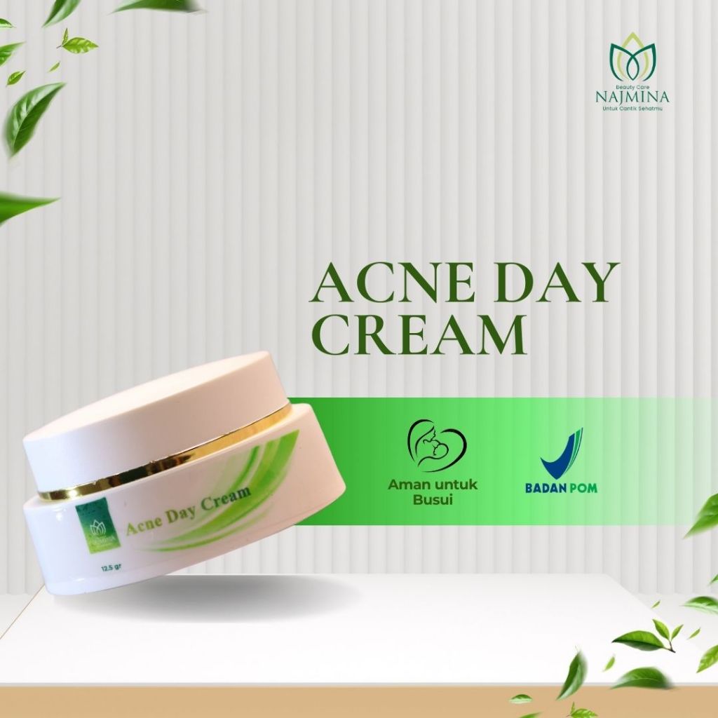 Acne Day Cream I Krim Siang, Sunscreen by Najmina Beauty Care