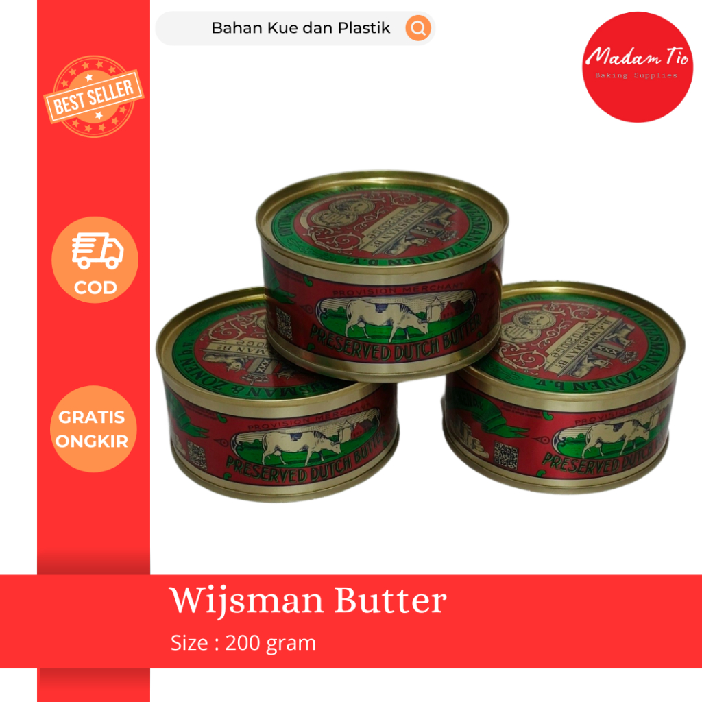 

Butter Wijsman 200gram 1pcs