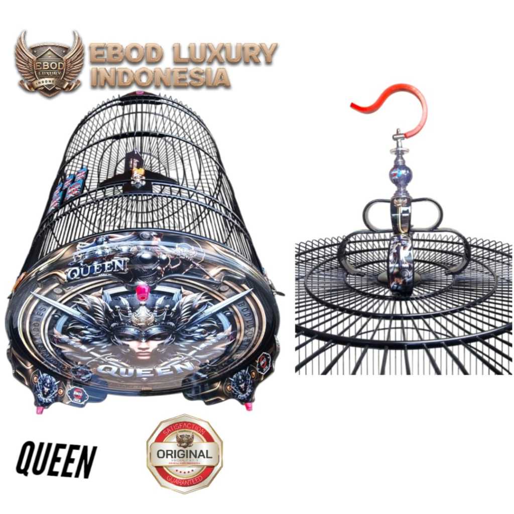 QUEEN TERLARIS  Sangkar murai ebod jaya indonesia / ebod jaya luxury / ebod premium  quality  no 2 t