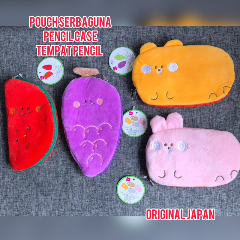 

pencil case tempt pencil pouch serbaguna original japan