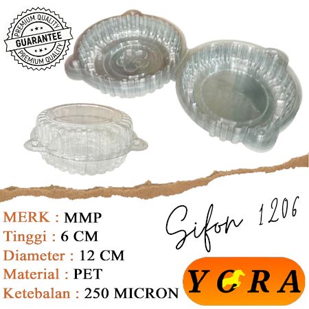 Mika Bolu Sifon 1206 / Mika Kue Bolu Bulat 12 Cm Tinggi 6 Cm / Mika bolu Chiffon / Mika Bolu / Tray 