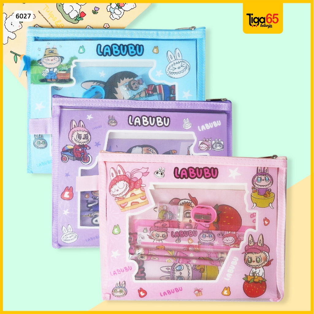 

Alat Tulis Set Labubu / Alat Tulis Anak / Souvenir Ulang Tahun Anak / Stationery Set 6027