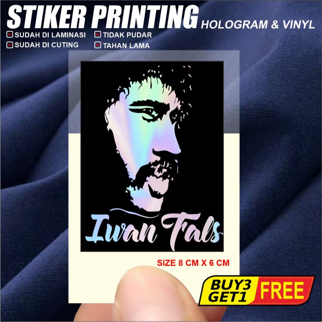 Stiker Iwan Fals,Stiker hologram dan vinyl termurah dan terlaris