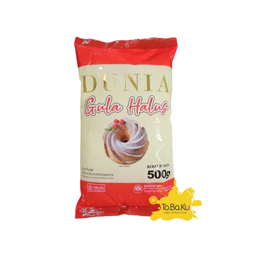 

Dunia Gula Halus 500gr Premium