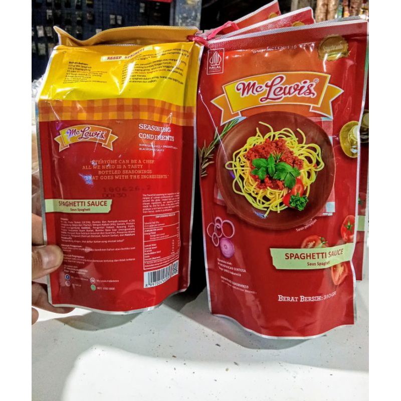 

Saus Spaghetti MC Lewis