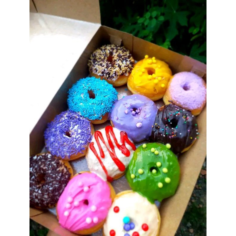 

Donat Fresh Made Home 1Pack isi 6pcs & 12pcs PO H-1, Ready Stock Delivery Jogja