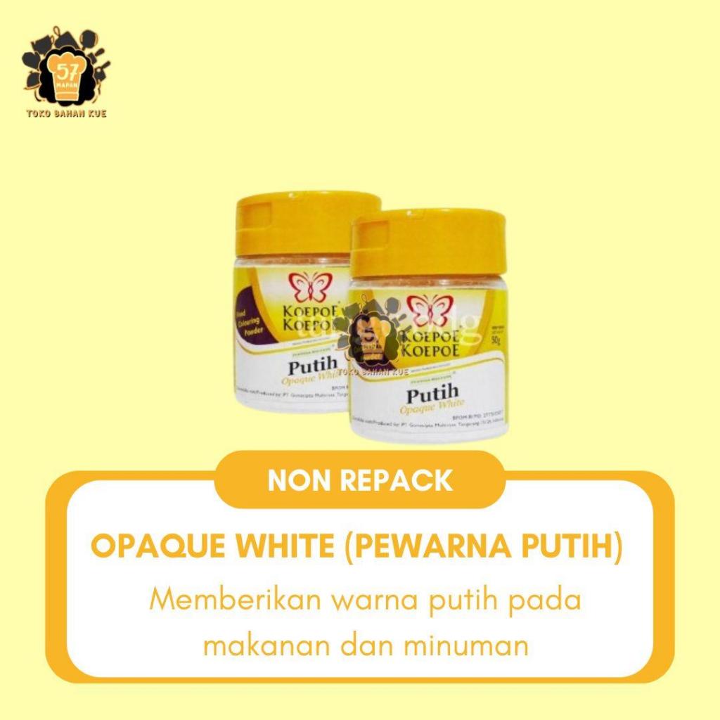 

PEWARNA MAKANAN PUTIH (OPAQUE WHITE) ISI 6