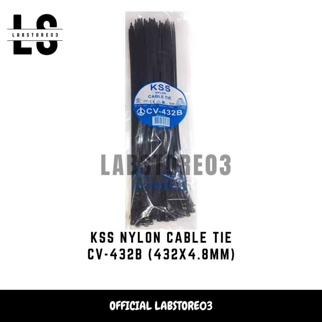 

KSS Cable Tie CV-432B (432x4.8mm)