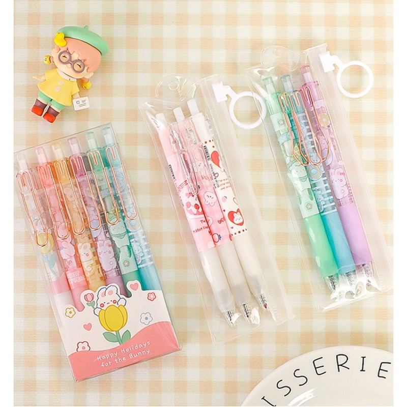 

SET isi 3pcs Pulpen Motif Pena Pen Mekanik Motif Lucu Alat Tulis #KS010