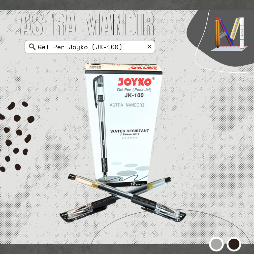 

Gel Pen Joyko (JK-100)