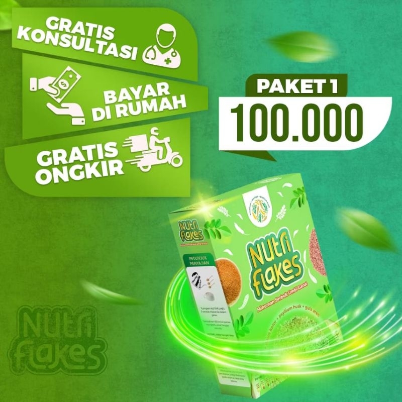 

PAKET 1 BOX NUTRIFLAKES Original