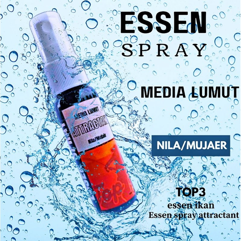 TOP 3 Essen ikan Nila/Mujaer/essen spray