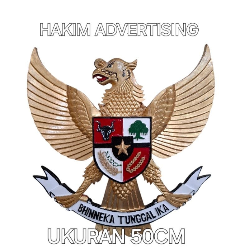GARUDA PANCASILA BAHAN KAYU BERKUALITAS