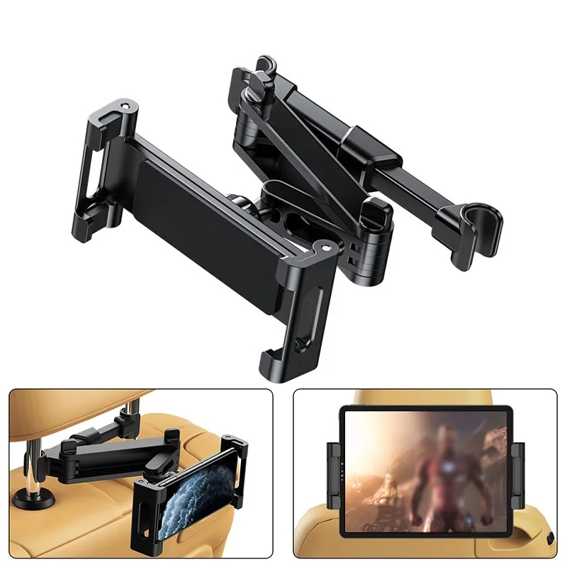 Holder Tablet Jok Mobil Belalai - Holder Hp Universal Back Seat HJ01