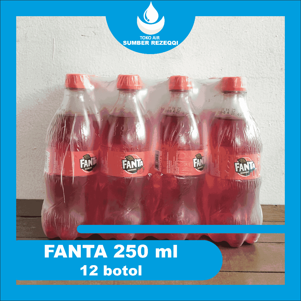 

FANTA BOTOL 250 ml (12 BOTOL) MINUMAN SODA