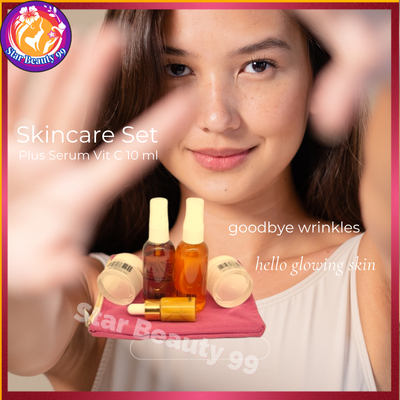 [ GRATIS KAPAS ] Set Tb Cream Merah Plus Serum Vit C 0ri COD Star Beauty 99