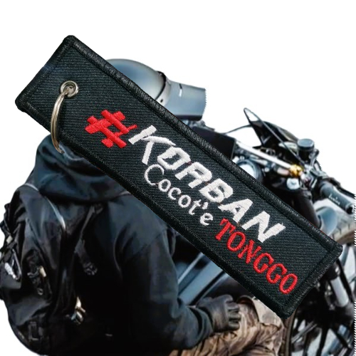 Gantungan Kunci Bordir Korban Cocote Tonggo